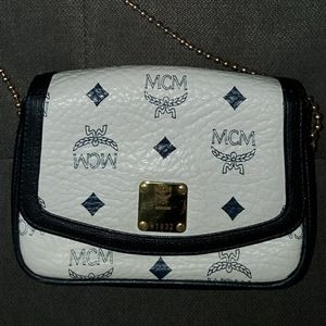 MCM Vintage Crossbody Visetos Mini Bag